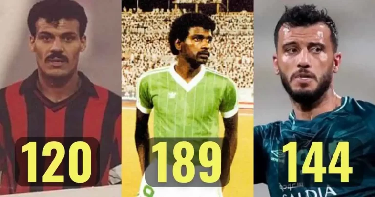 قائمة أكثر اللاعبين تسجيلاً للأهداف عبر تاريخ الدوري السعودي