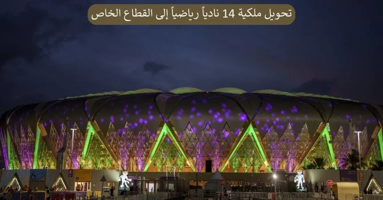 كرة القدم السعودية – تحويل ملكية 14 نادياً رياضياً إلى القطاع الخاص